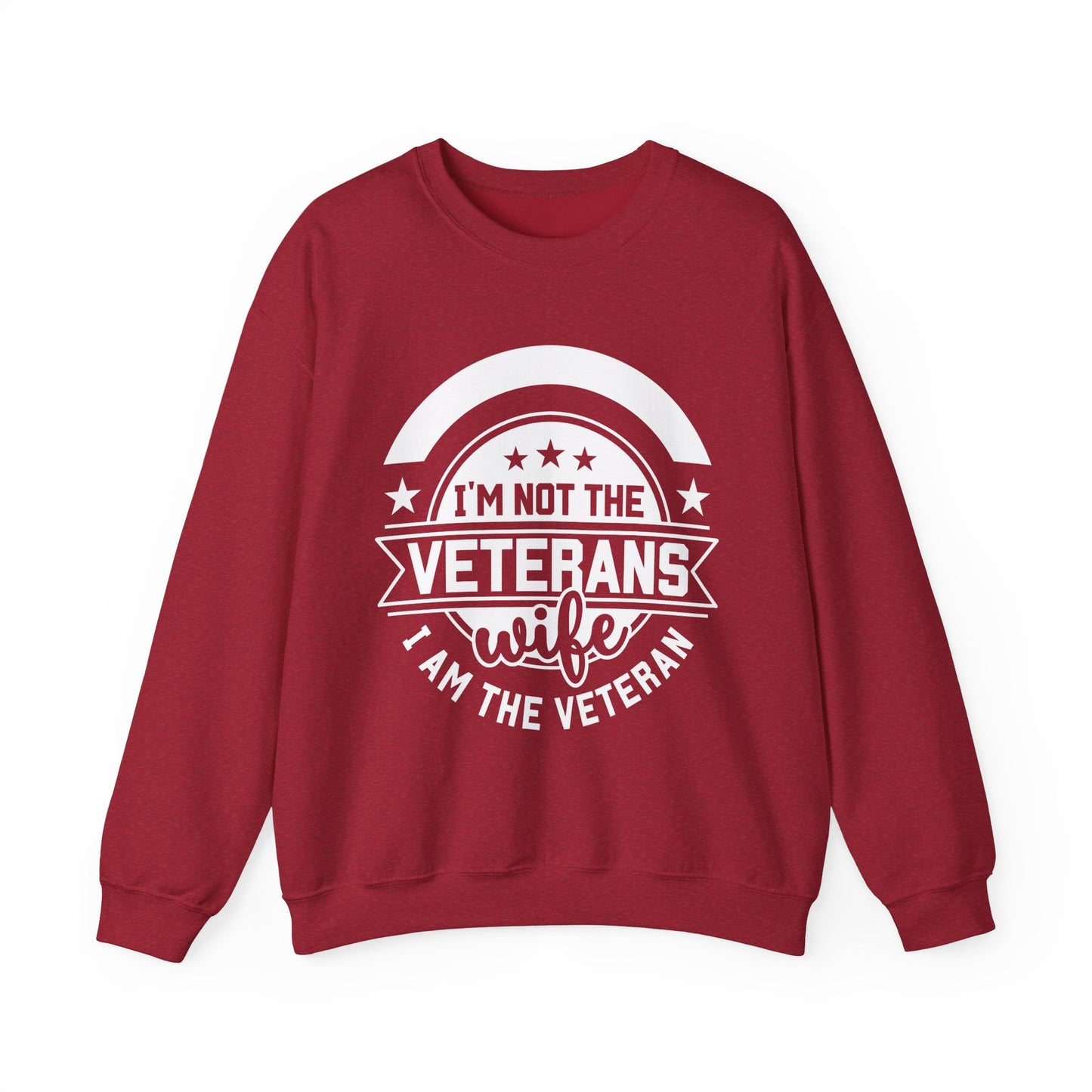 Unisex Heavy Blend™ Crewneck Sweatshirt - I am the Veteran