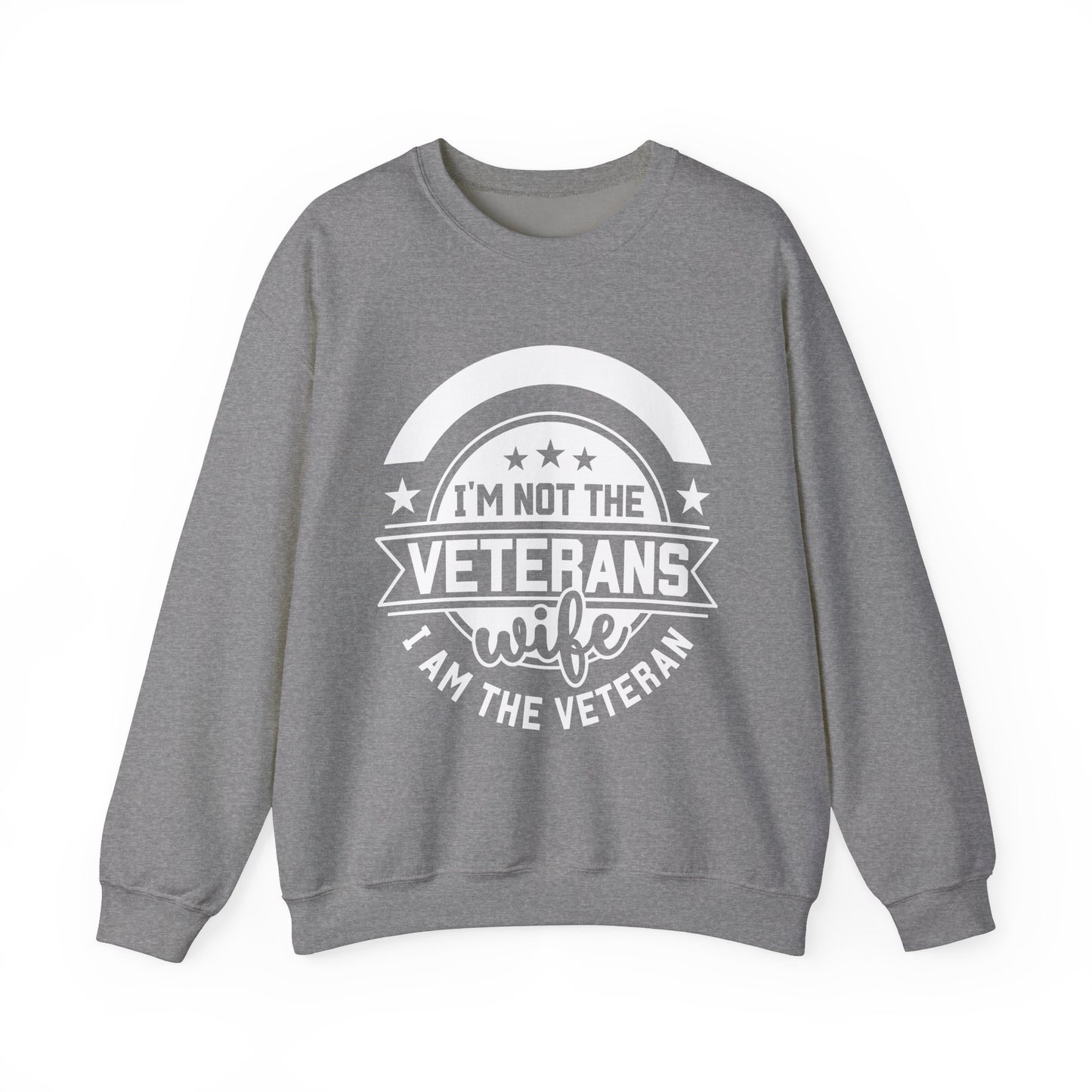 Unisex Heavy Blend™ Crewneck Sweatshirt - I am the Veteran