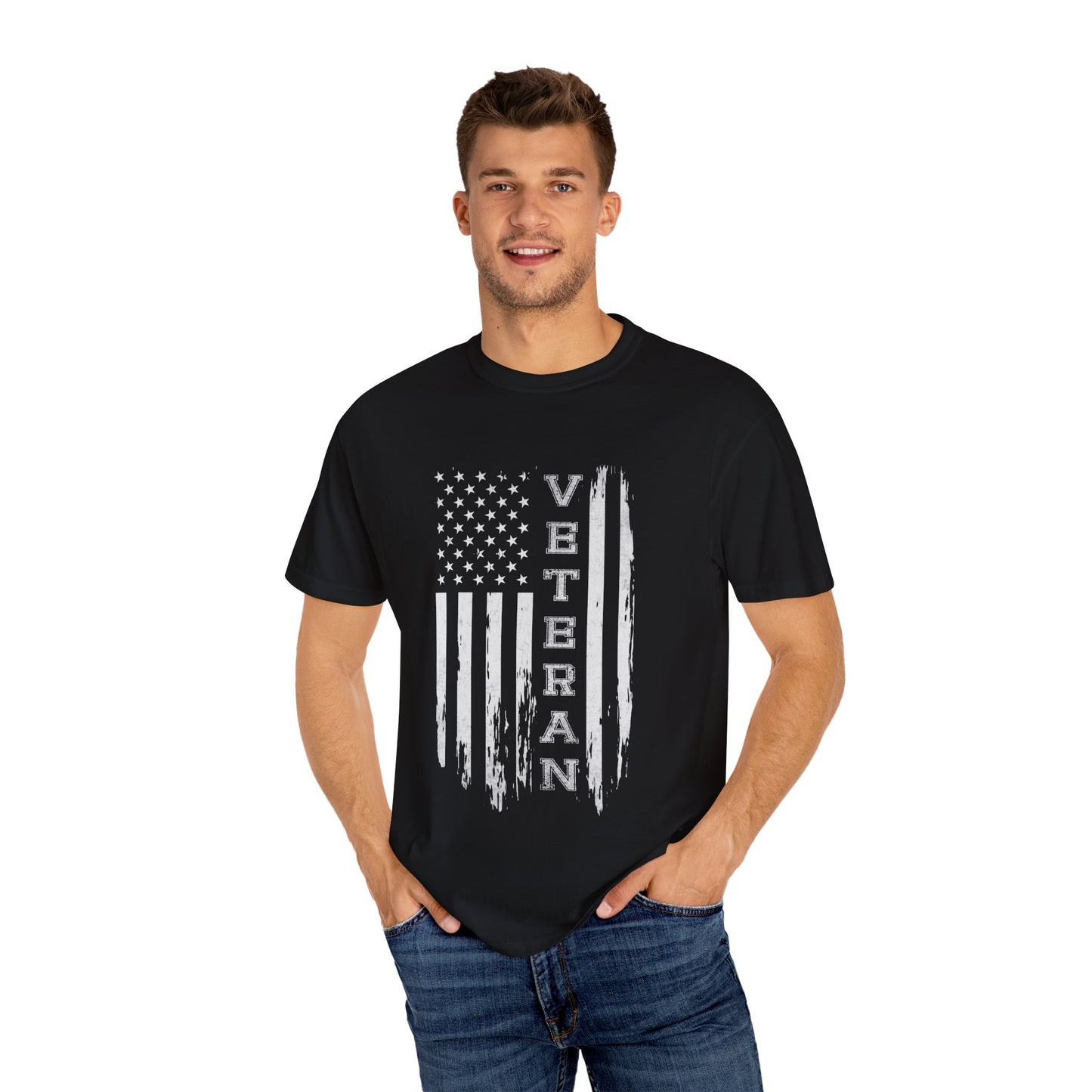 Unisex Garment-Dyed T-shirt - Veteran
