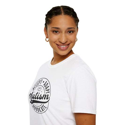 Unisex Softstyle T-Shirt Autism Advocate