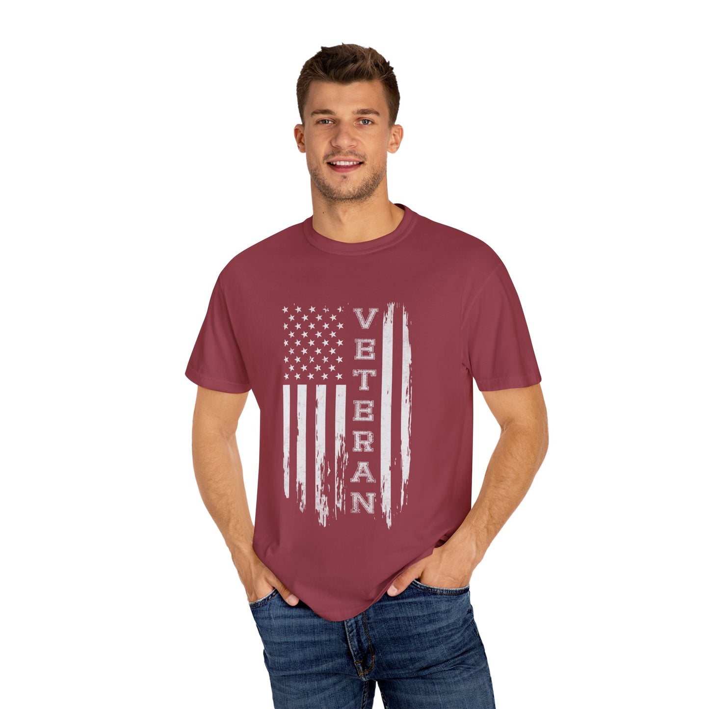 Unisex Garment-Dyed T-shirt - Veteran