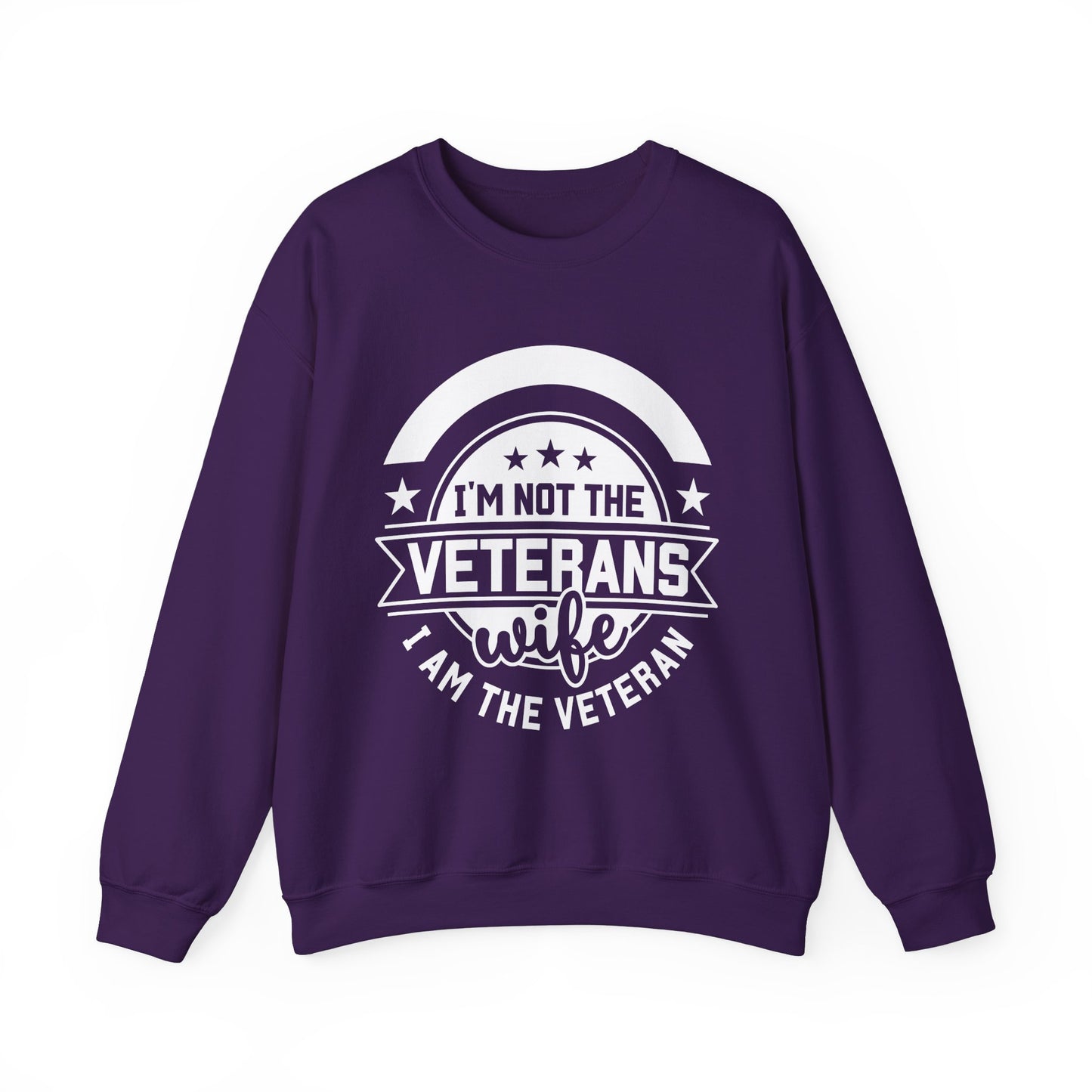 Unisex Heavy Blend™ Crewneck Sweatshirt - I am the Veteran