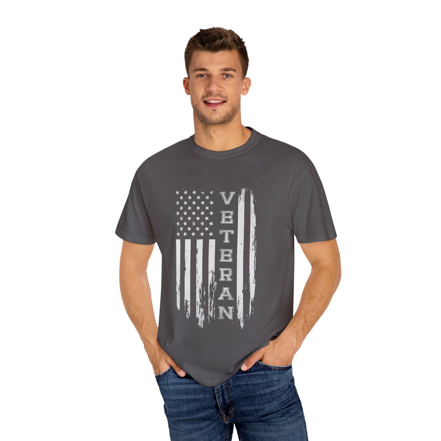 Unisex Garment-Dyed T-shirt - Veteran