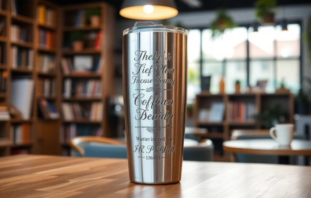 Unleash Your Tumbler's Personality: The Magic of Custom Engraving