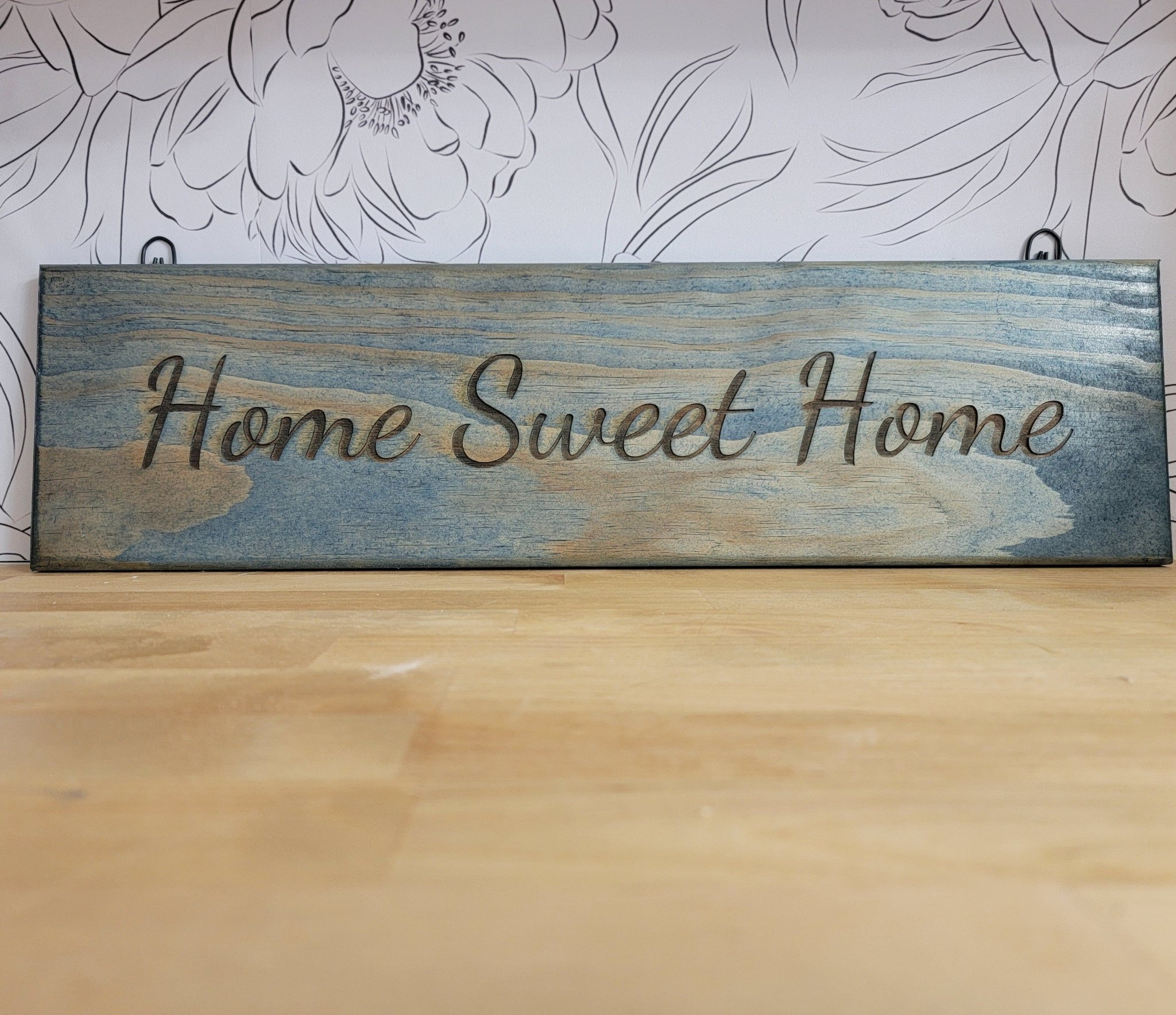 Engraved Wooden Sign 1