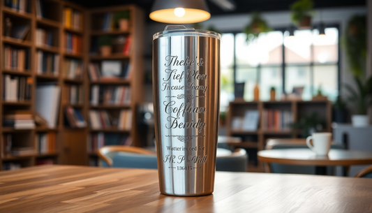 Unleash Your Tumbler's Personality: The Magic of Custom Engraving