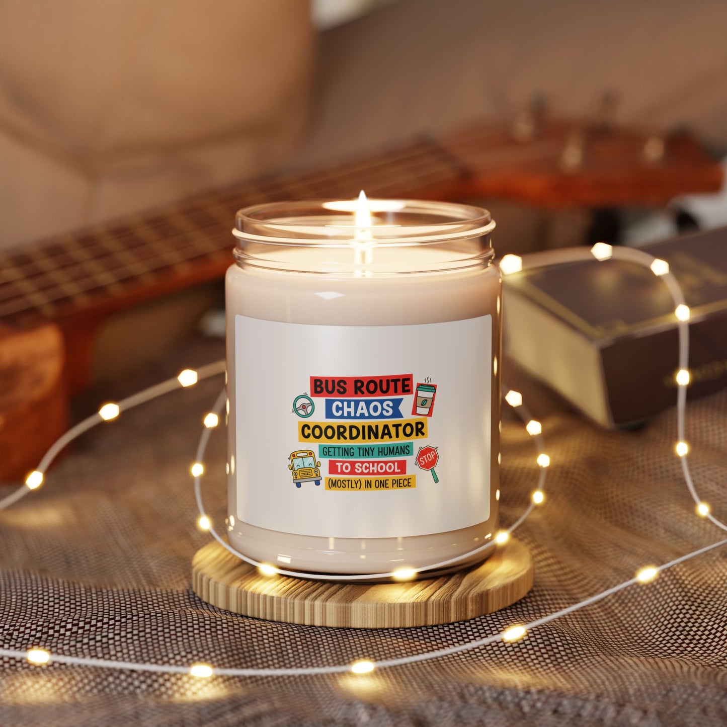 Bus Route Chaos Coordinator Candle | Teacher Appreciation, Teacher Life