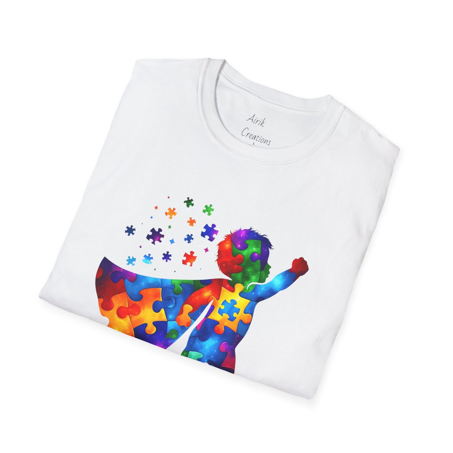 Unisex Softstyle T-Shirt - Autism Superhero