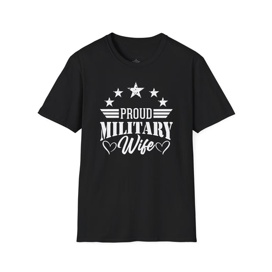 Unisex Softstyle T-Shirt - Military Wife