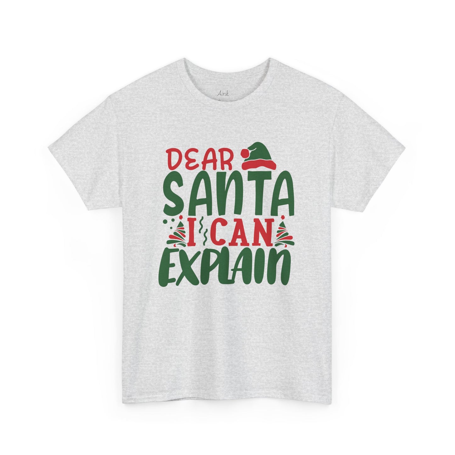 Unisex Heavy Cotton Tee - Santa I Can Explain