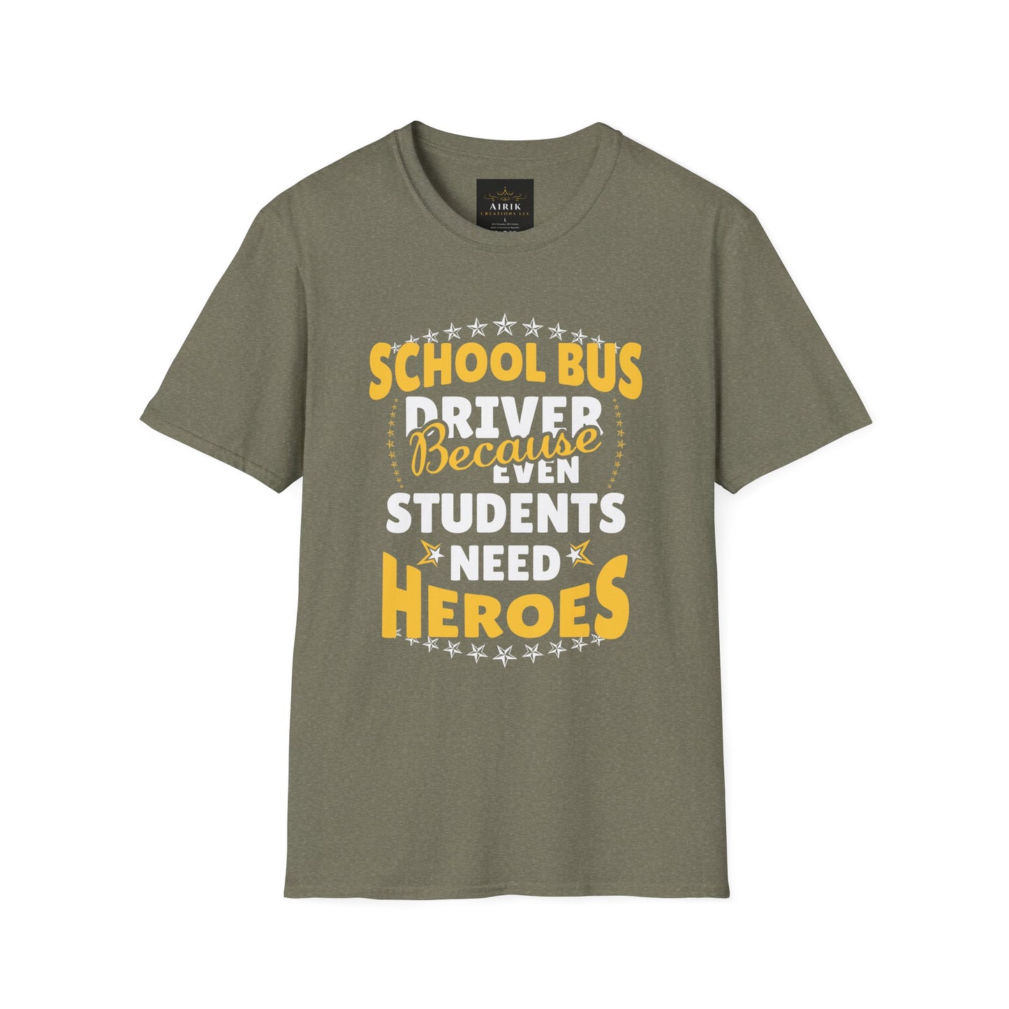 Unisex Softstyle T-Shirt - Bus Driver Heros