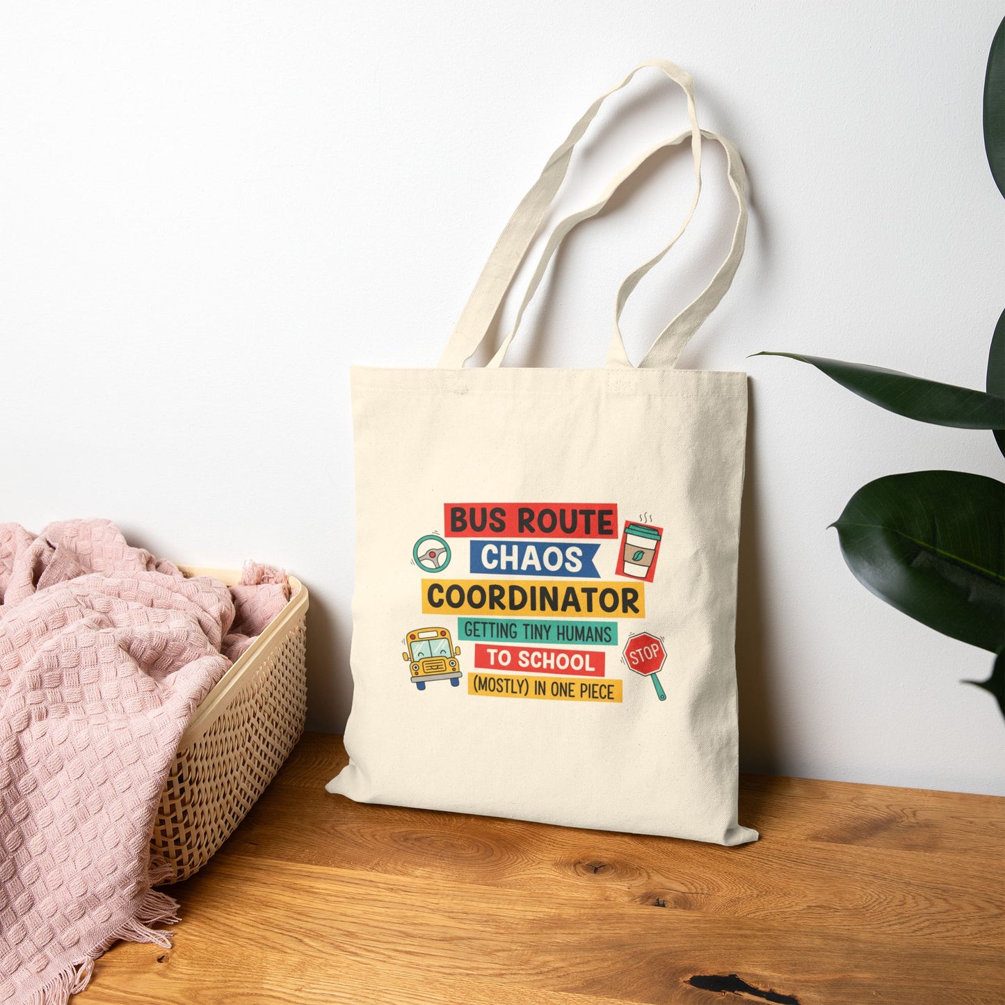Bus Route Chaos Coordinator Tote | Teacher Appreciation, Teacher Life