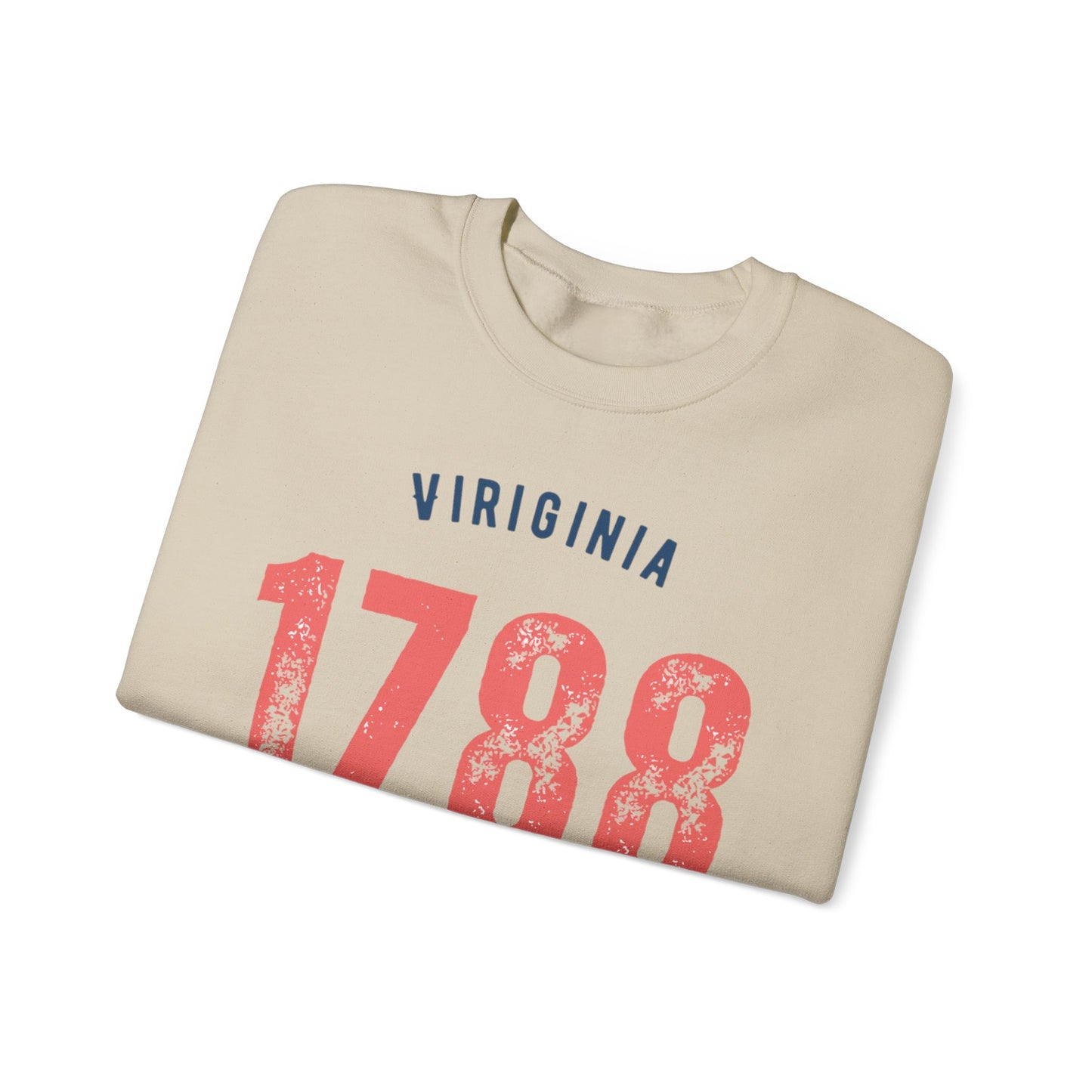 Unisex Heavy Blend™ Crewneck Sweatshirt - Virginia Sic Semper Tyrannis