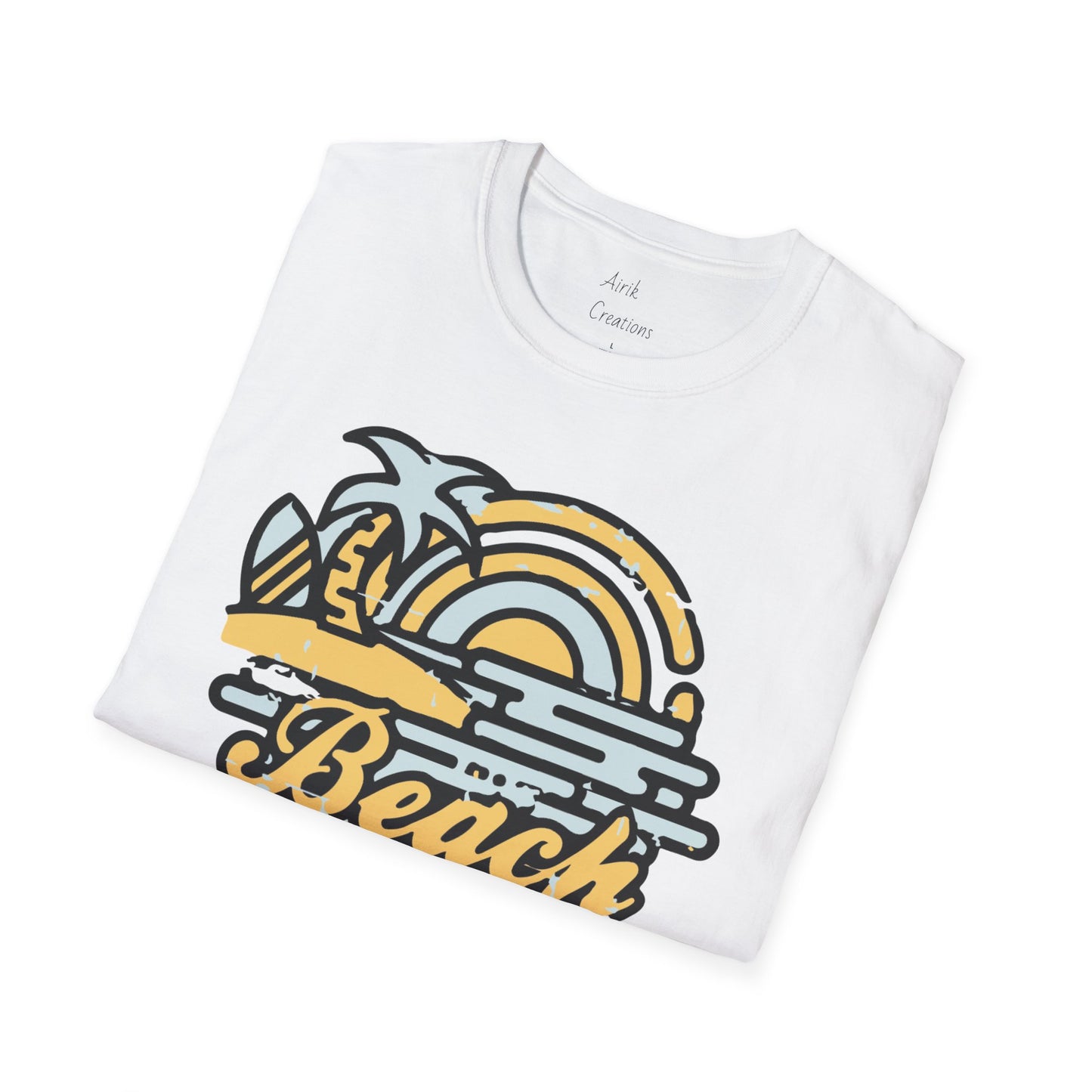 Unisex Softstyle T-Shirt - Beach Please