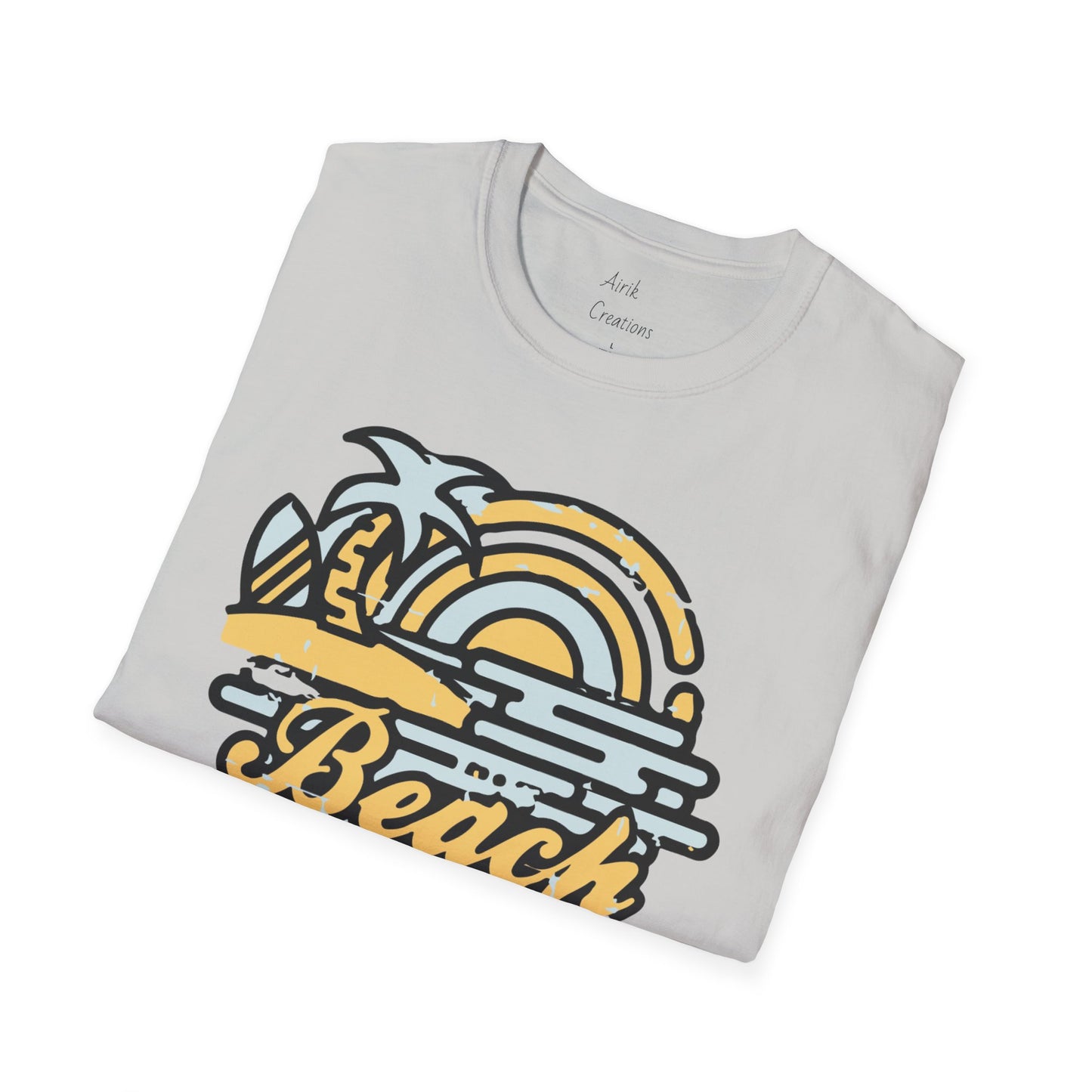 Unisex Softstyle T-Shirt - Beach Please