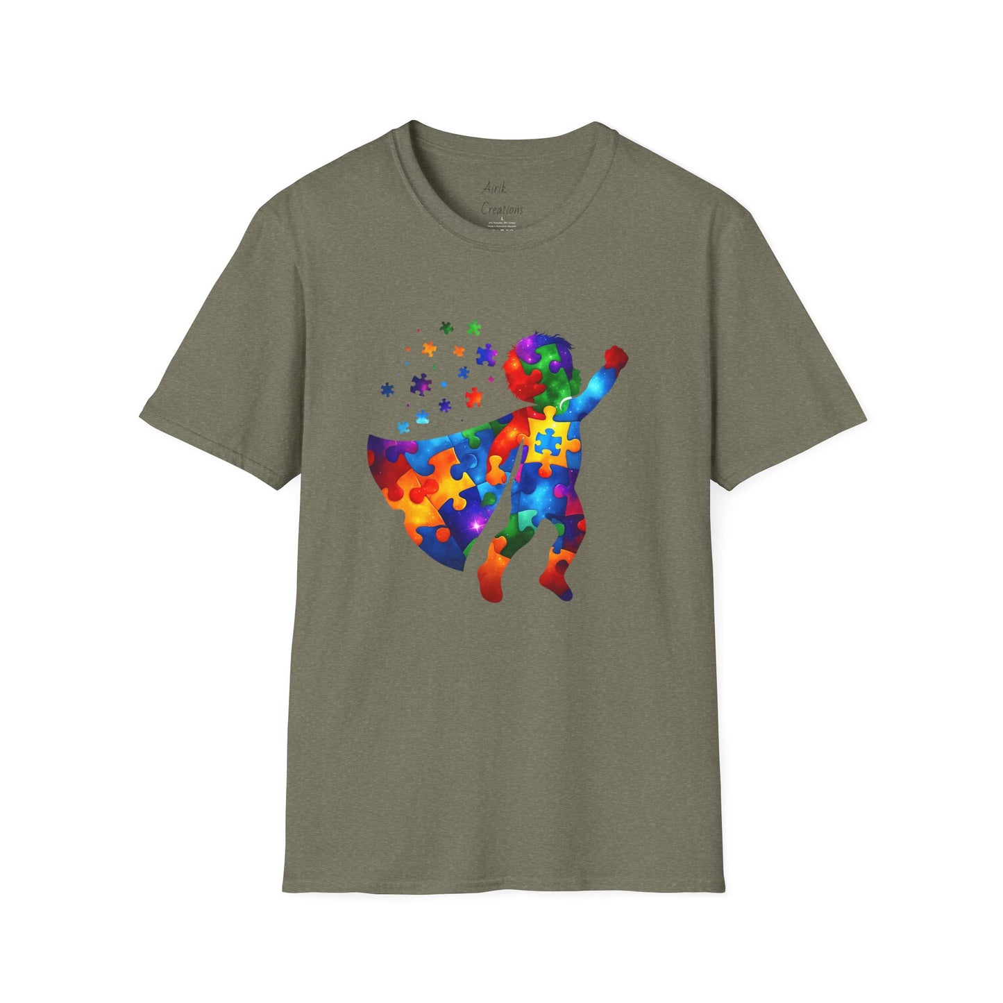 Unisex Softstyle T-Shirt - Autism Superhero