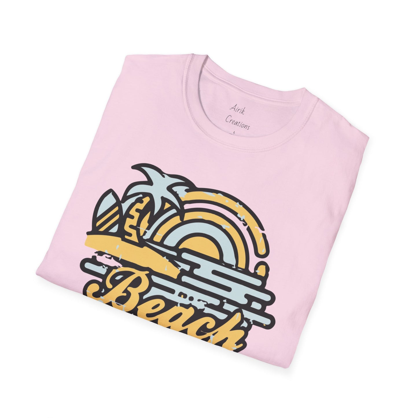 Unisex Softstyle T-Shirt - Beach Please