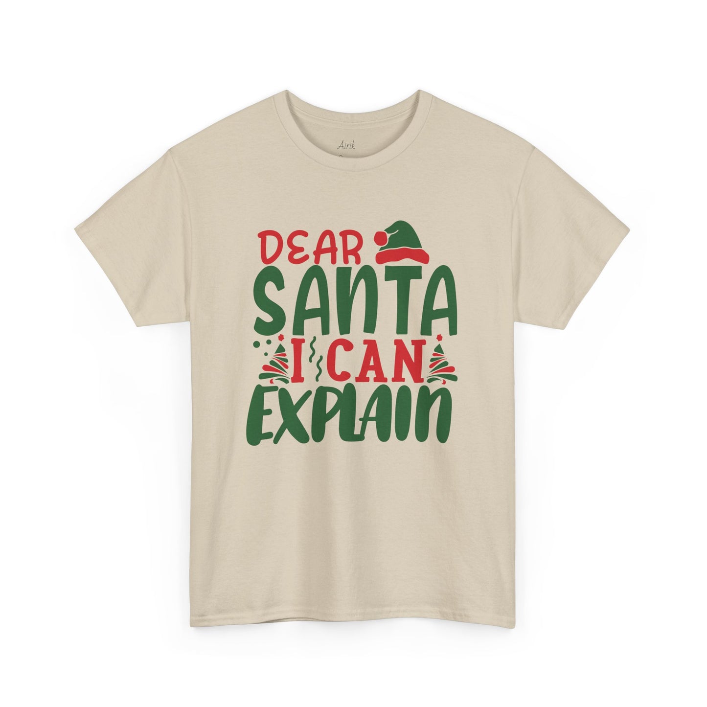 Unisex Heavy Cotton Tee - Santa I Can Explain