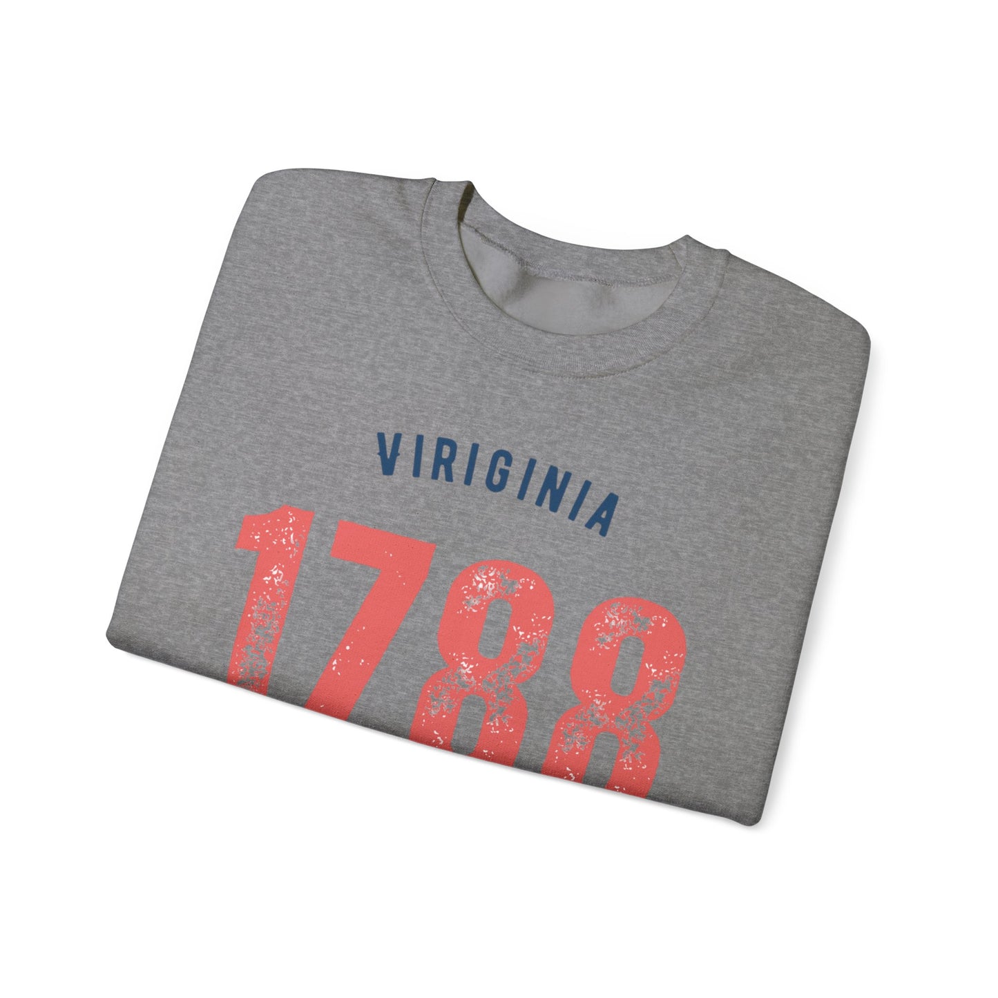 Unisex Heavy Blend™ Crewneck Sweatshirt - Virginia Sic Semper Tyrannis