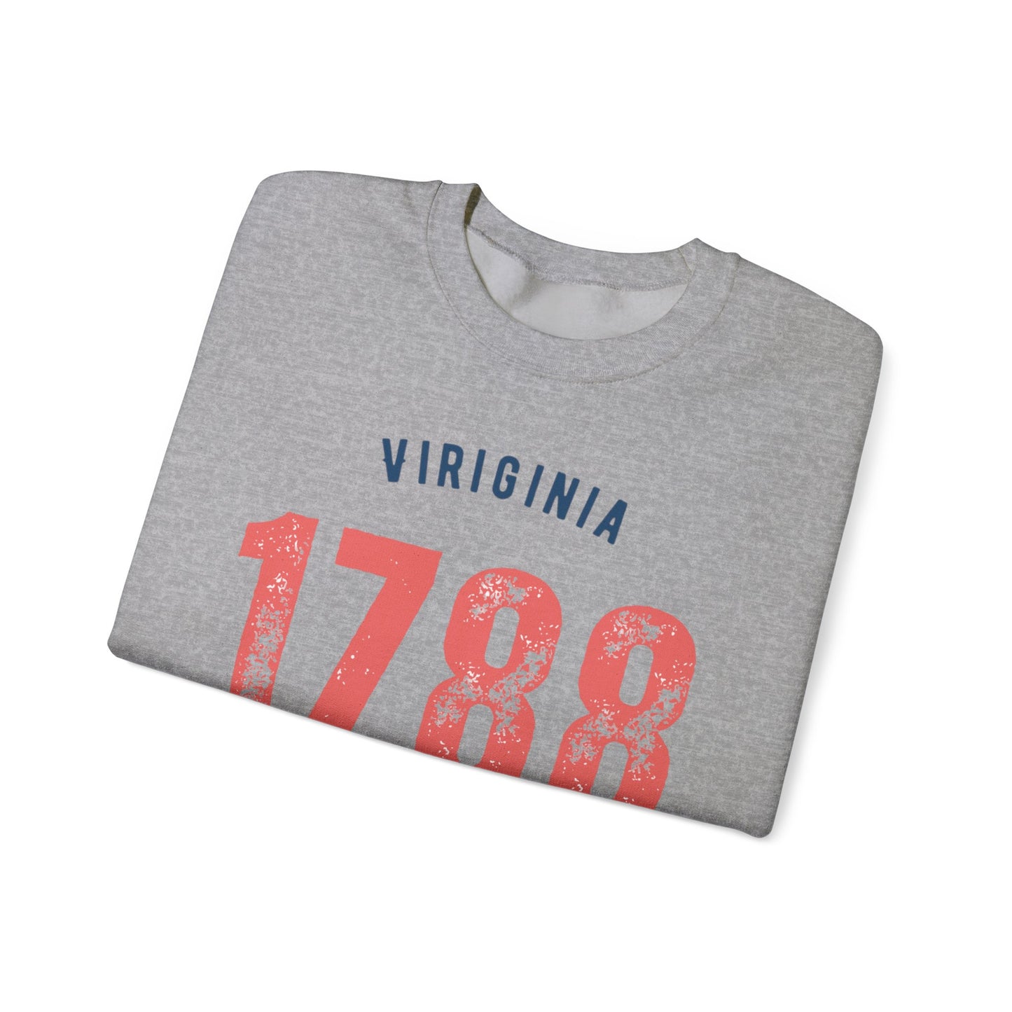 Unisex Heavy Blend™ Crewneck Sweatshirt - Virginia Sic Semper Tyrannis