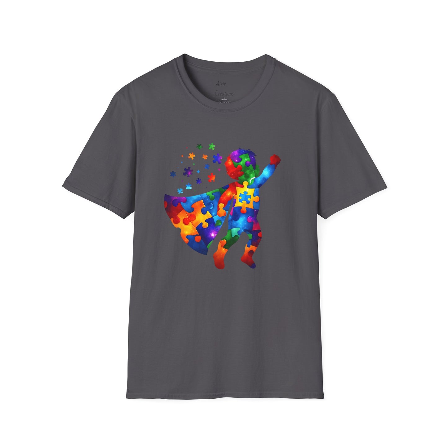 Unisex Softstyle T-Shirt - Autism Superhero