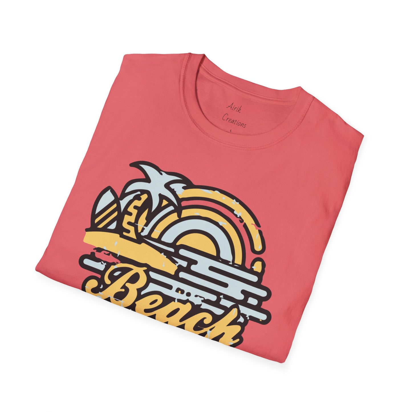 Unisex Softstyle T-Shirt - Beach Please