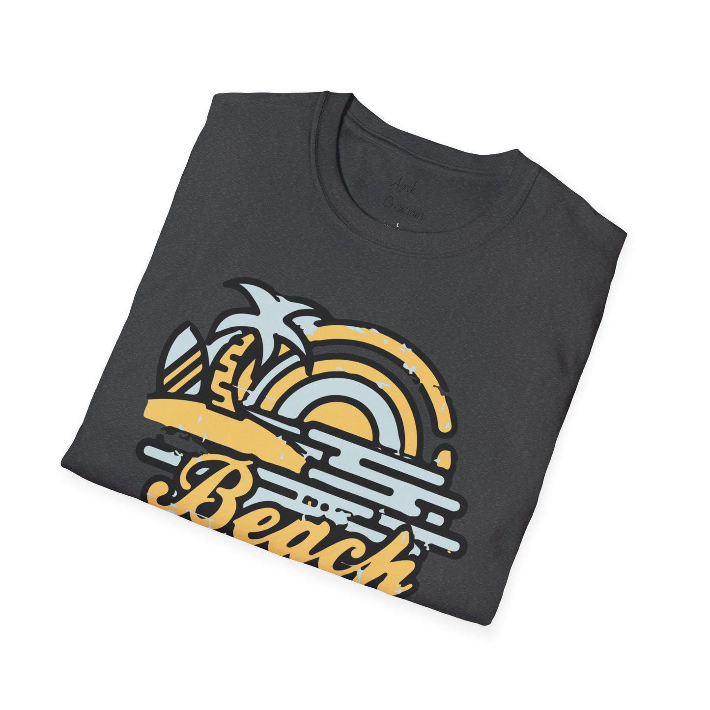 Unisex Softstyle T-Shirt - Beach Please