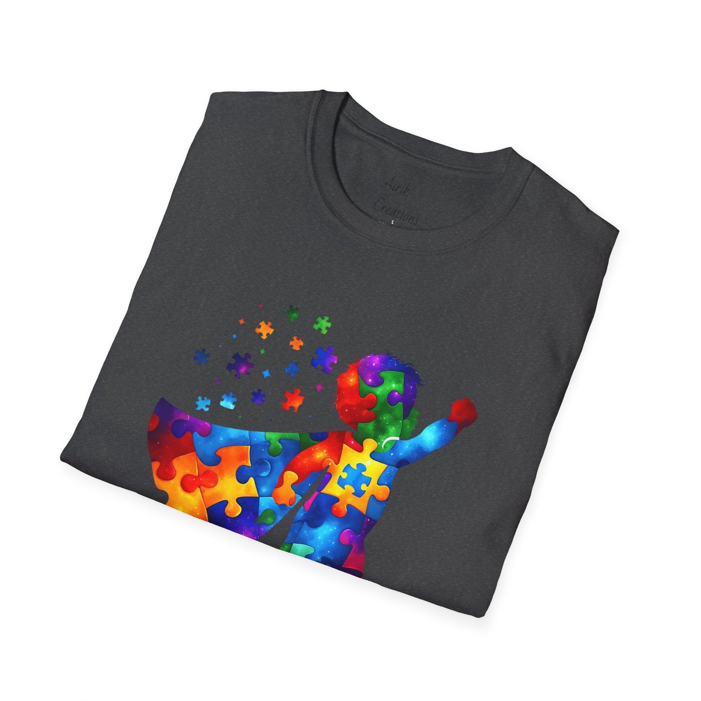 Unisex Softstyle T-Shirt - Autism Superhero