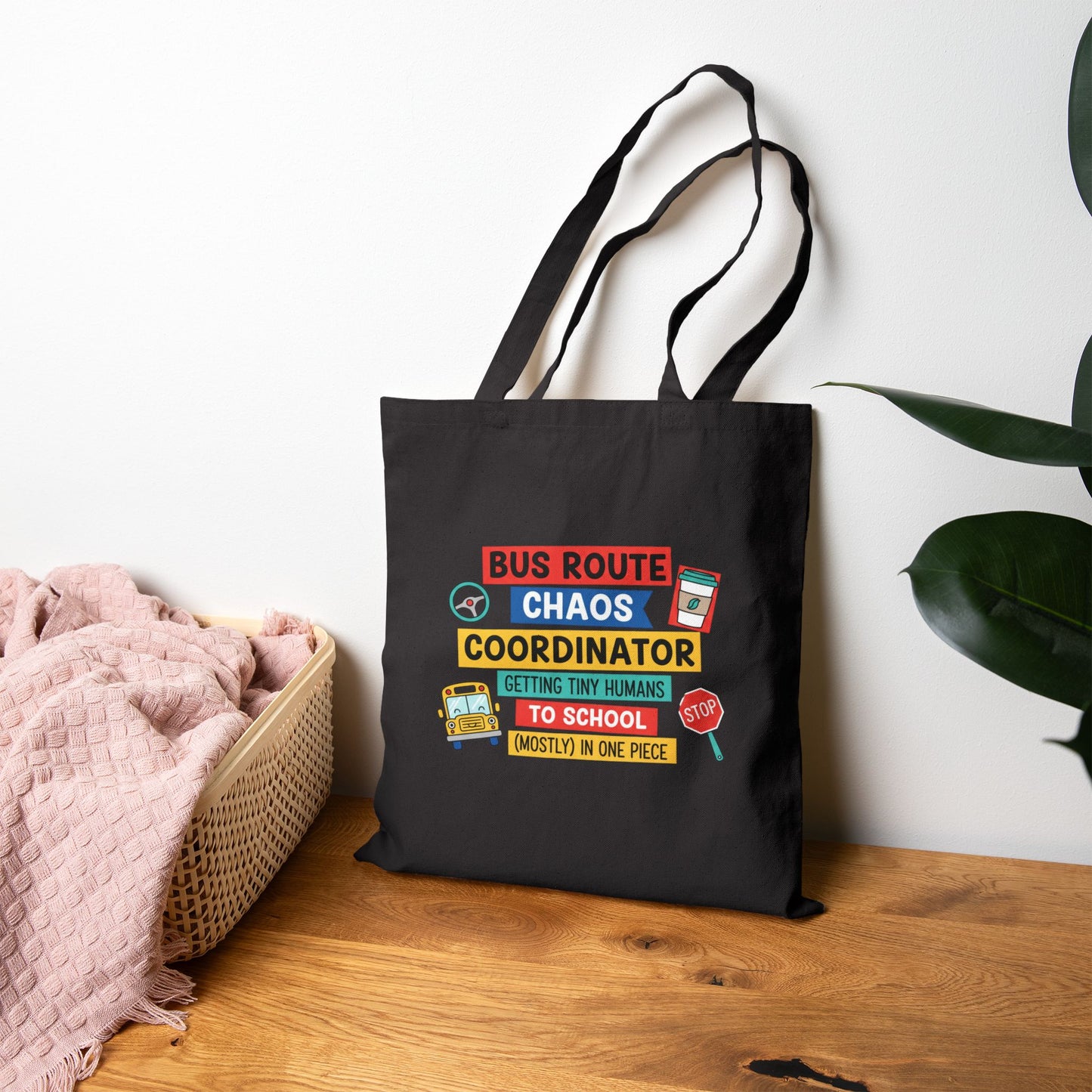 Bus Route Chaos Coordinator Tote | Teacher Appreciation, Teacher Life