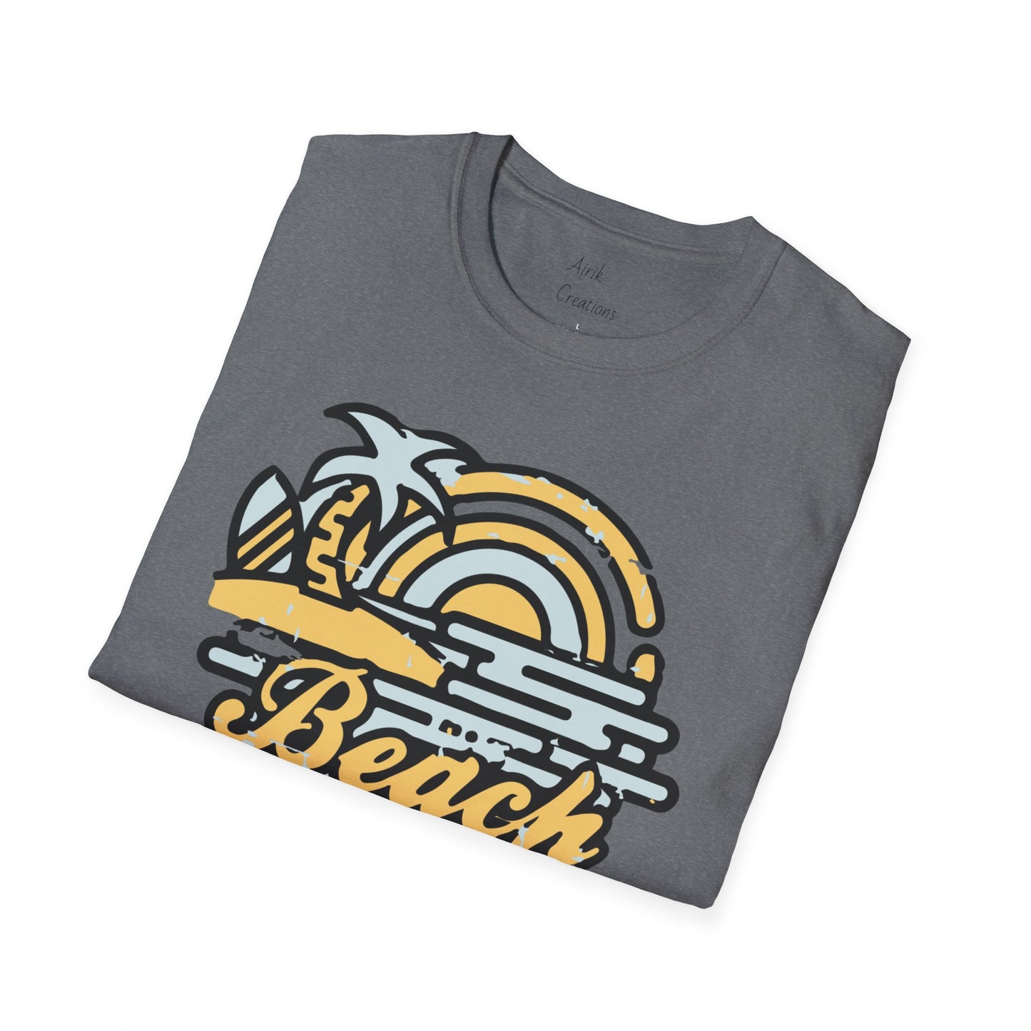 Unisex Softstyle T-Shirt - Beach Please