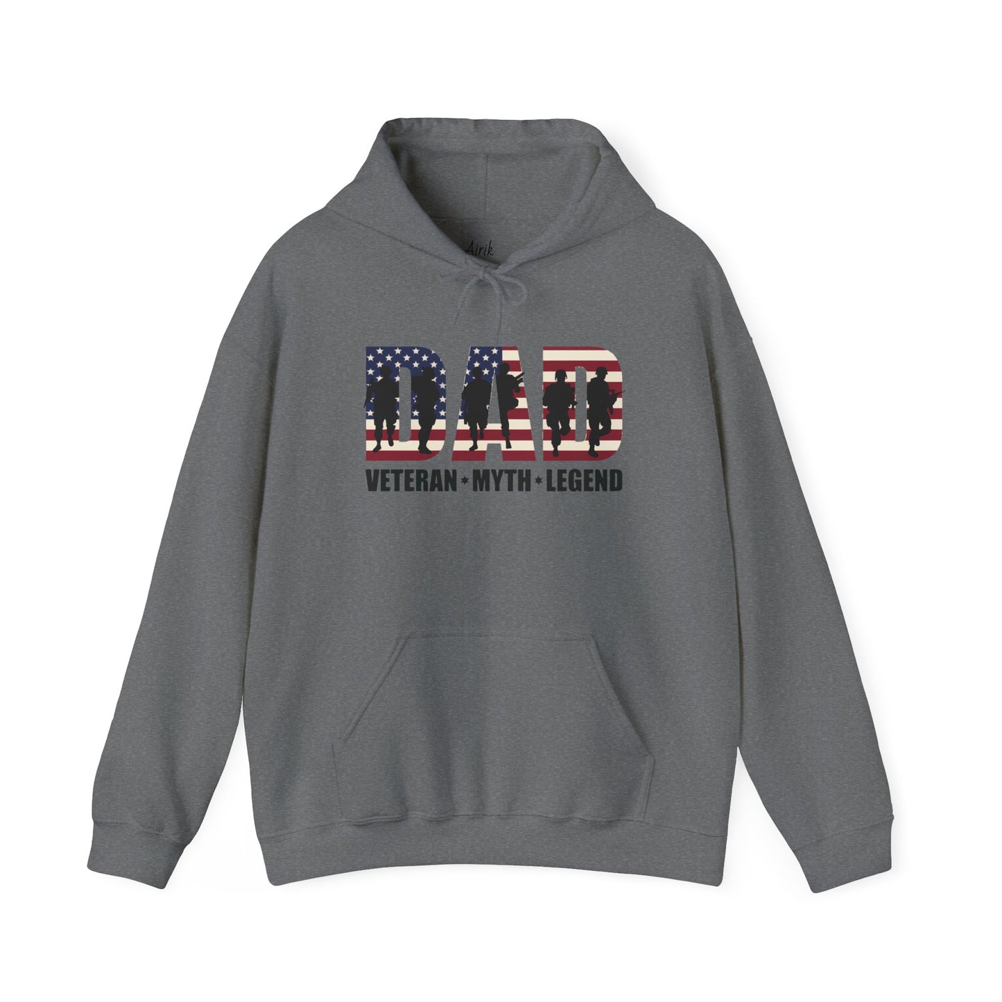 Unisex Heavy Blend™ Hooded Sweatshirt - Military Veteran Dad