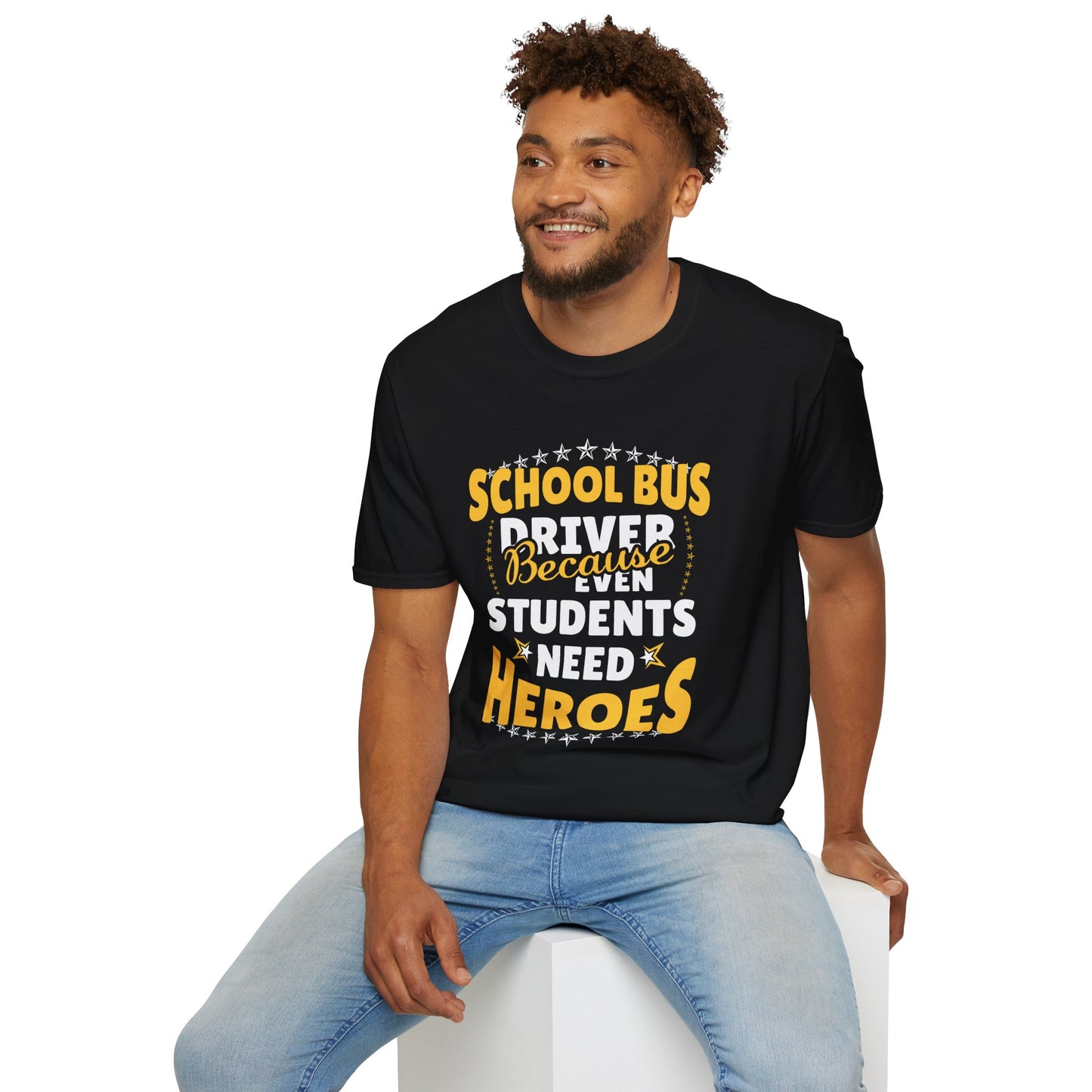 Unisex Softstyle T-Shirt - Bus Driver Heros