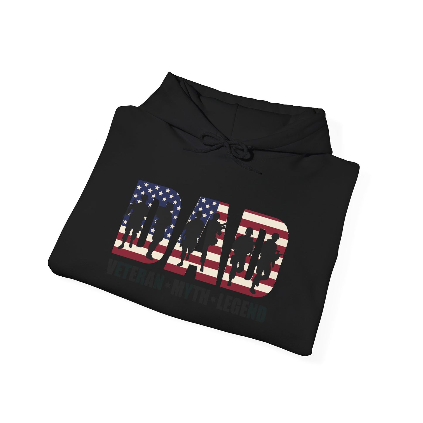 Unisex Heavy Blend™ Hooded Sweatshirt - Military Veteran Dad