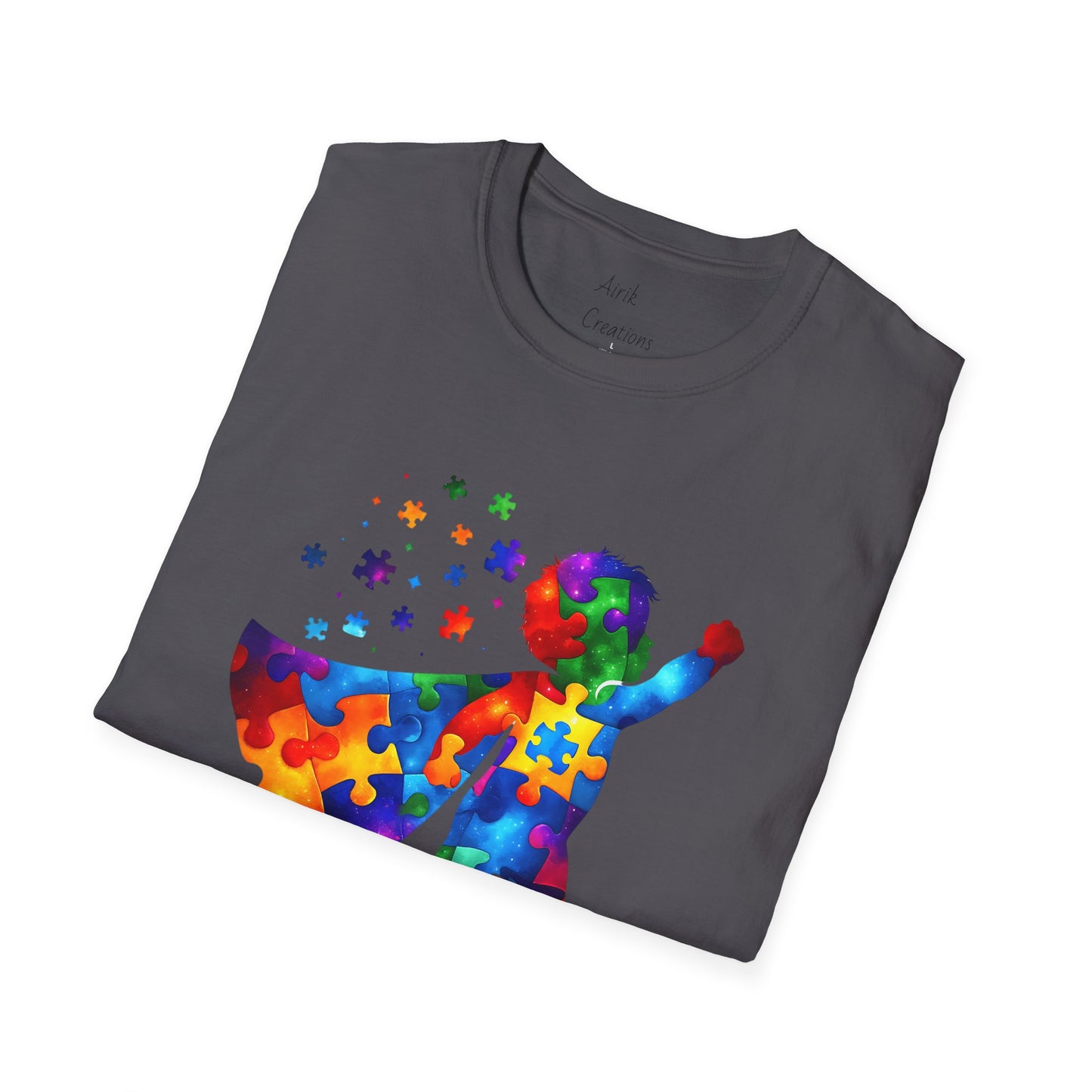 Unisex Softstyle T-Shirt - Autism Superhero