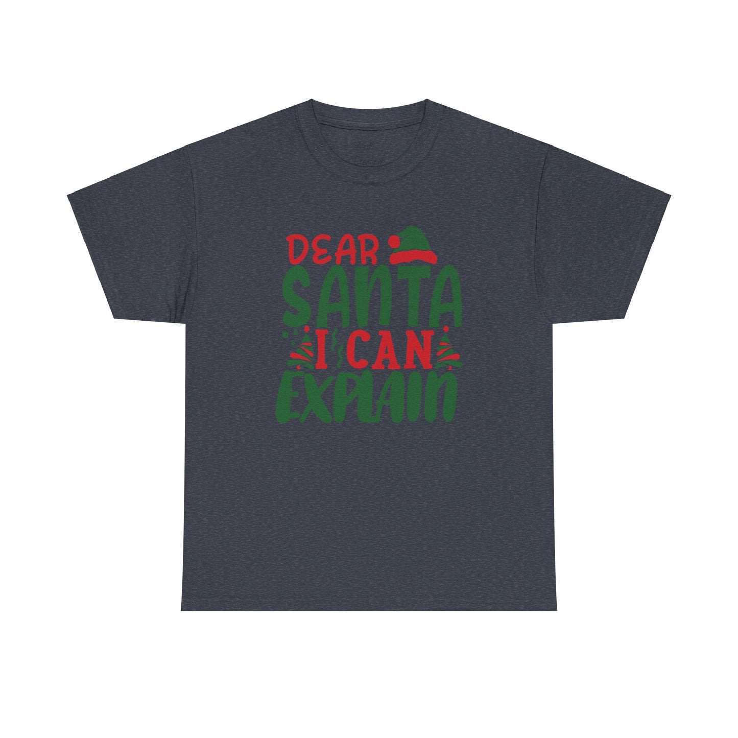 Unisex Heavy Cotton Tee - Santa I Can Explain