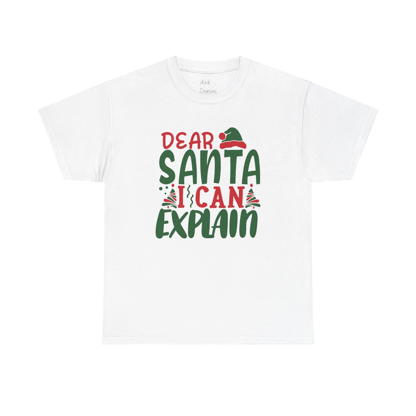 Unisex Heavy Cotton Tee - Santa I Can Explain