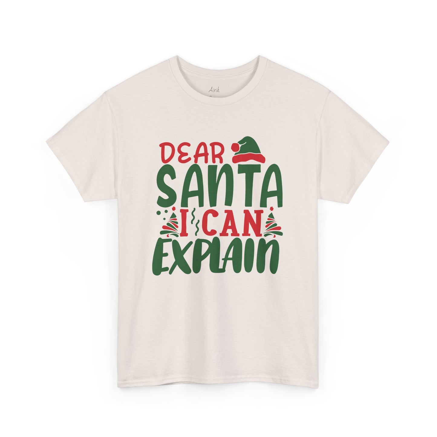 Unisex Heavy Cotton Tee - Santa I Can Explain