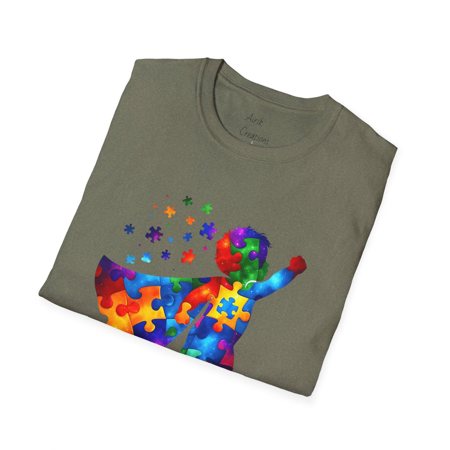 Unisex Softstyle T-Shirt - Autism Superhero