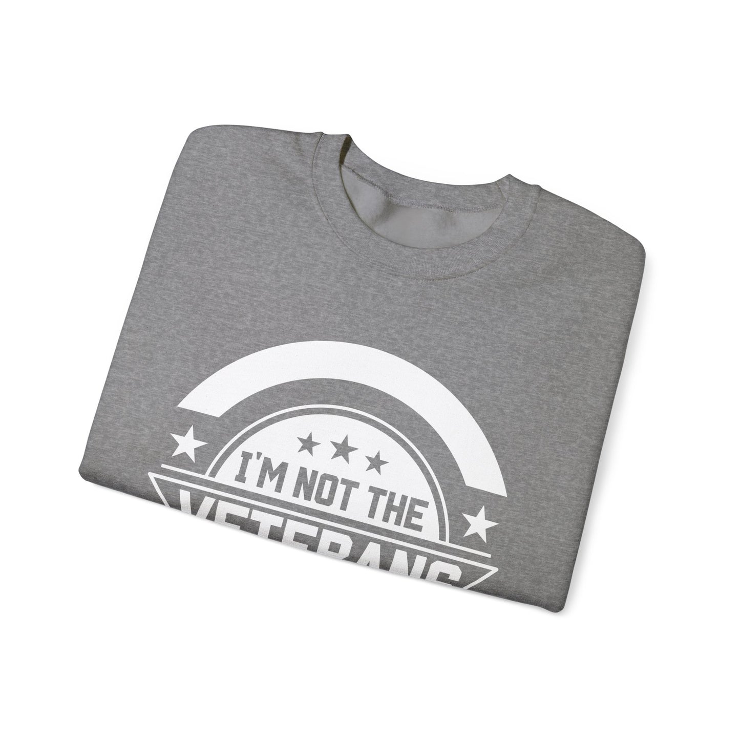 Unisex Heavy Blend™ Crewneck Sweatshirt - I am the Veteran
