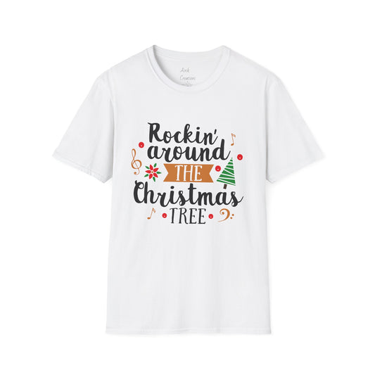 Unisex Softstyle T-Shirt - Rockin Christmas