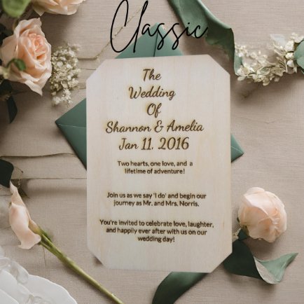 Wedding Invitations - Airik Creations LLC